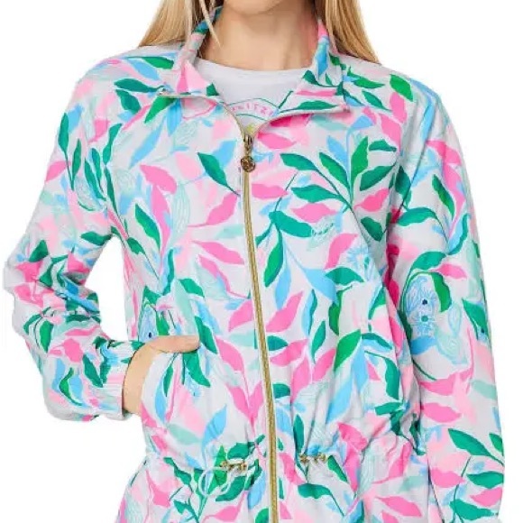 Lilly Pulitzer Islanna Performance Jacket XL - Picture 2 of 5